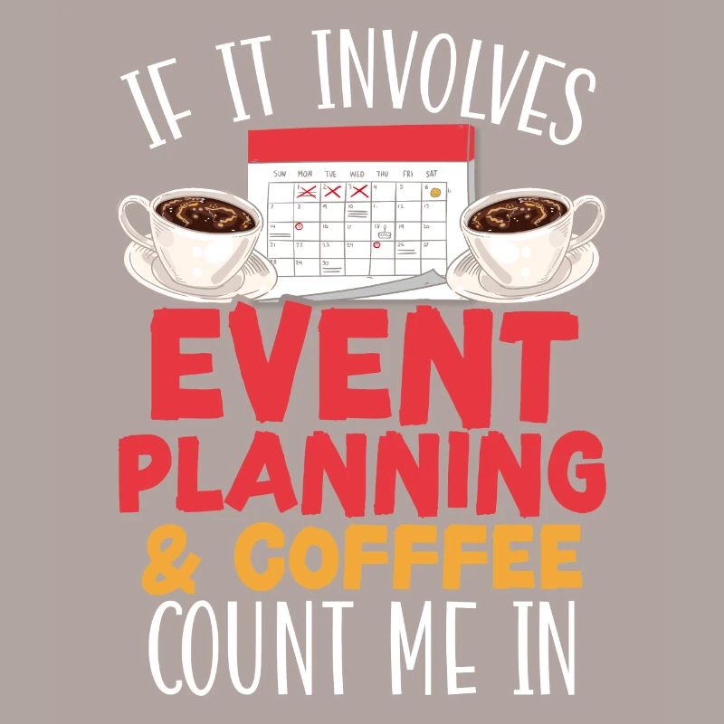 Eventplanung und Kaffeetrinker Eventplaner
