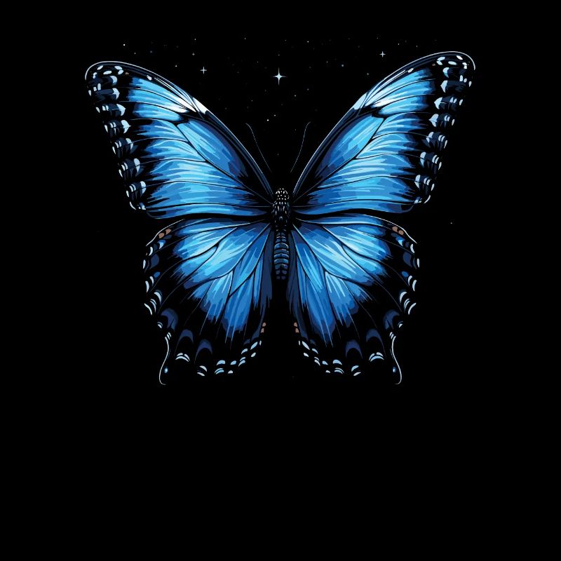 Butterfly Lover Insect Bug Blue Morpho Butterfly
