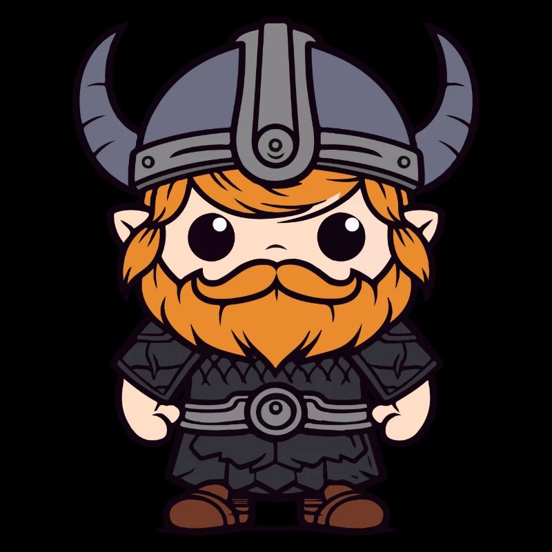 Comic Wikinger Geschenk