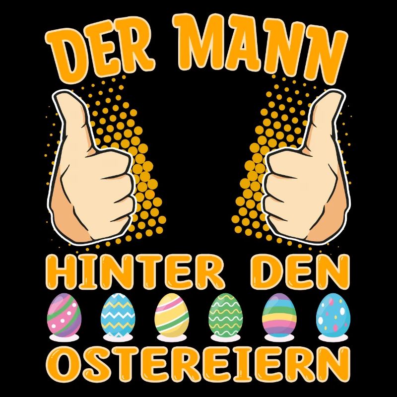 Der Mann hinter den Ostereiern - Ostern Osterzeit