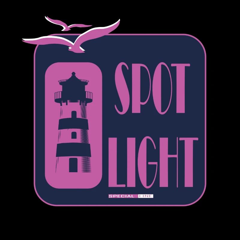 Cool Lighthouse Motif Sea Coast Beach Gift