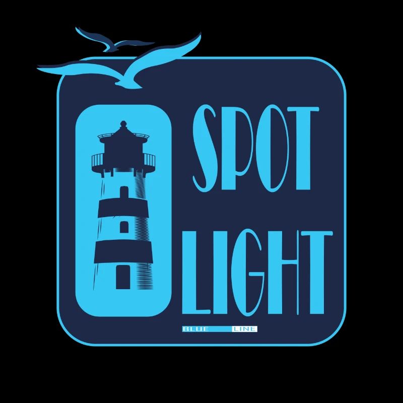 Cool Lighthouse Motif Sea Coast Beach Gift