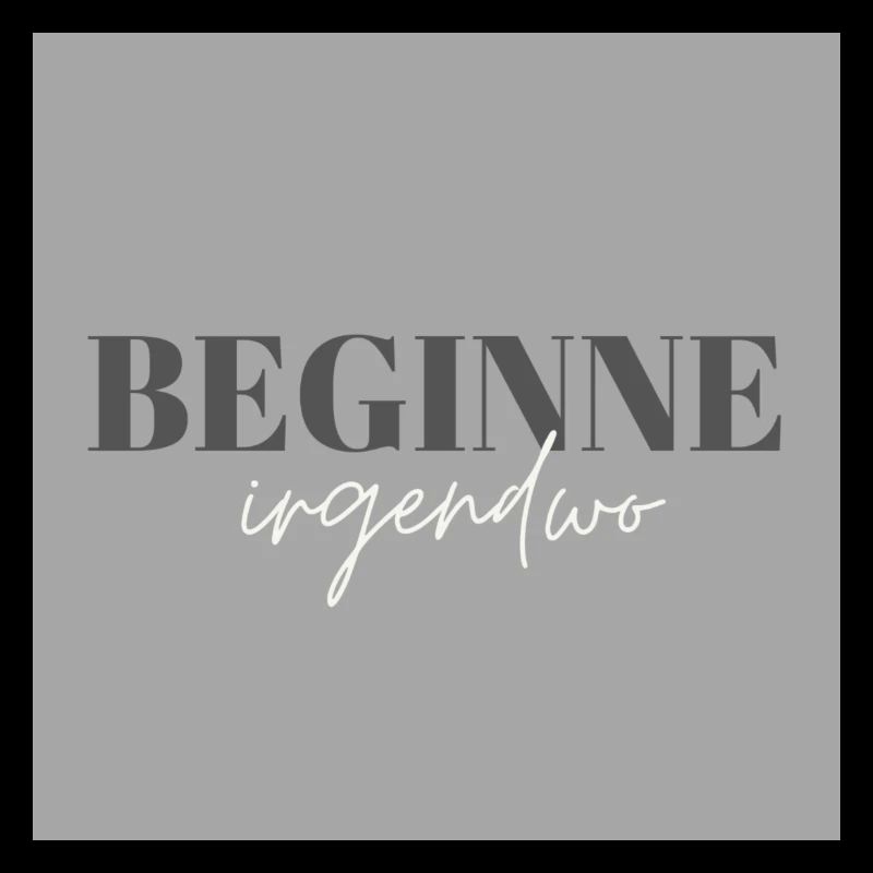 Beginn