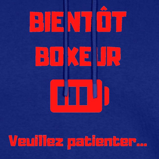 BIENTOT BOXEUR ROUGE