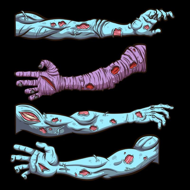 Zombie-Hände