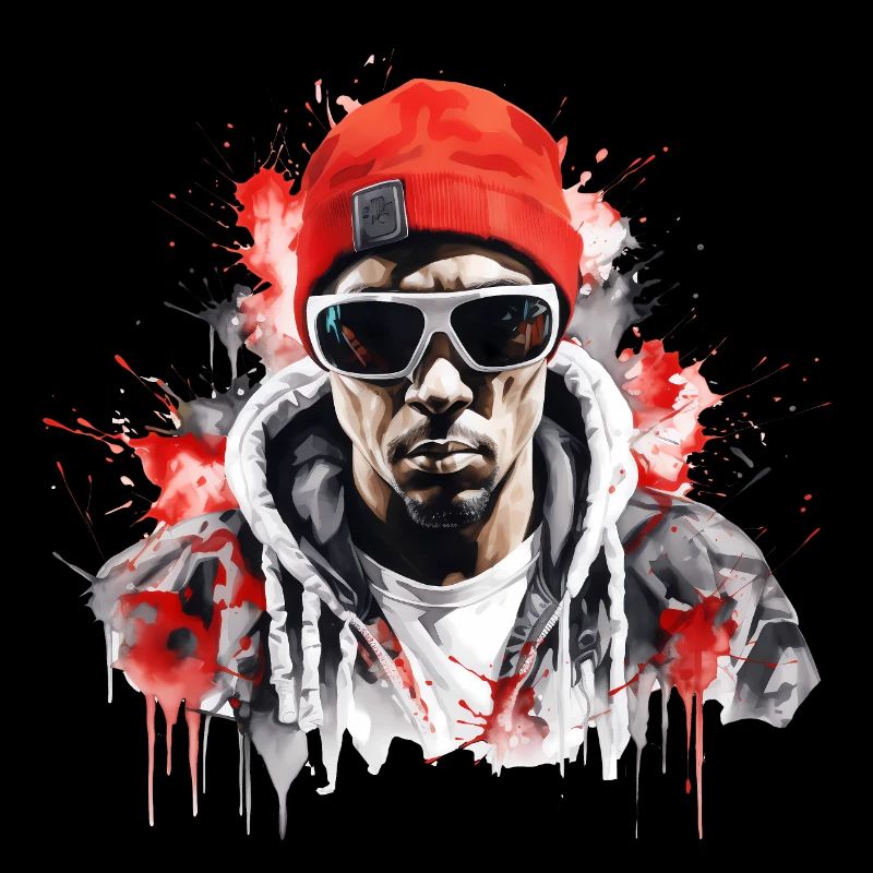 Rappeur Graffiti