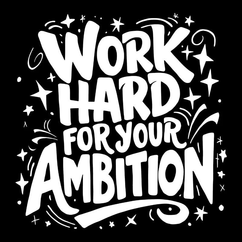 Work Hard version blanche