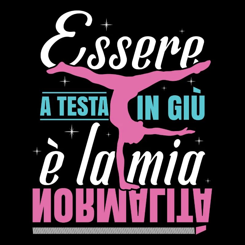 Essere a testa in giù è la mia normalità