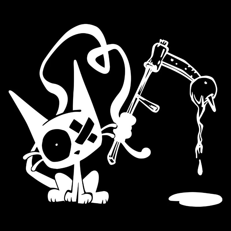 Sensenmann-Katze