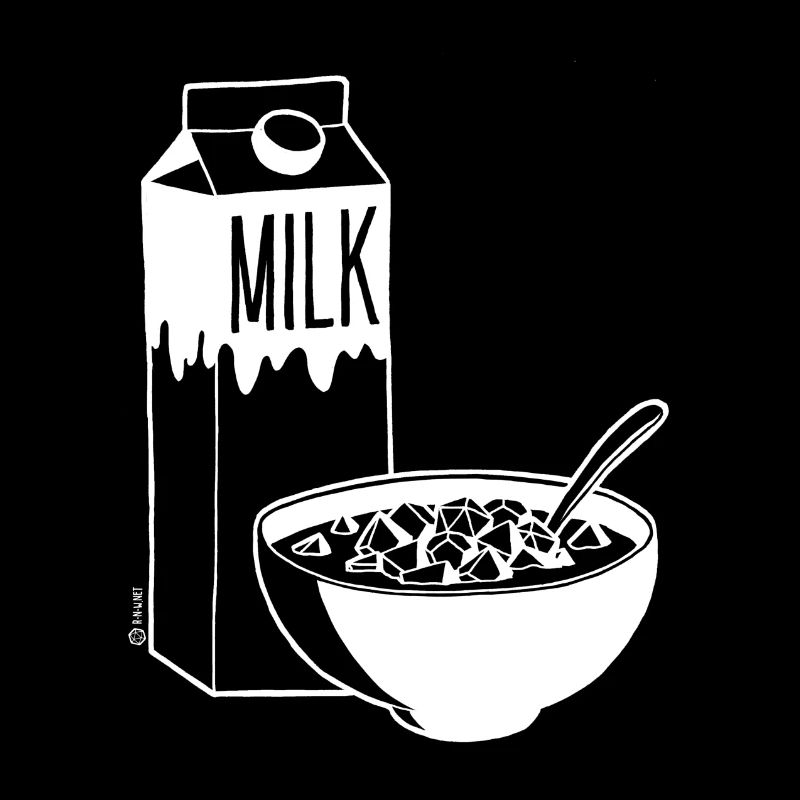 Dice Krispies - White