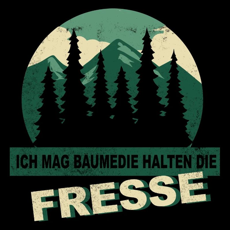 Sayings Forest - I like trees They keep their faces shut