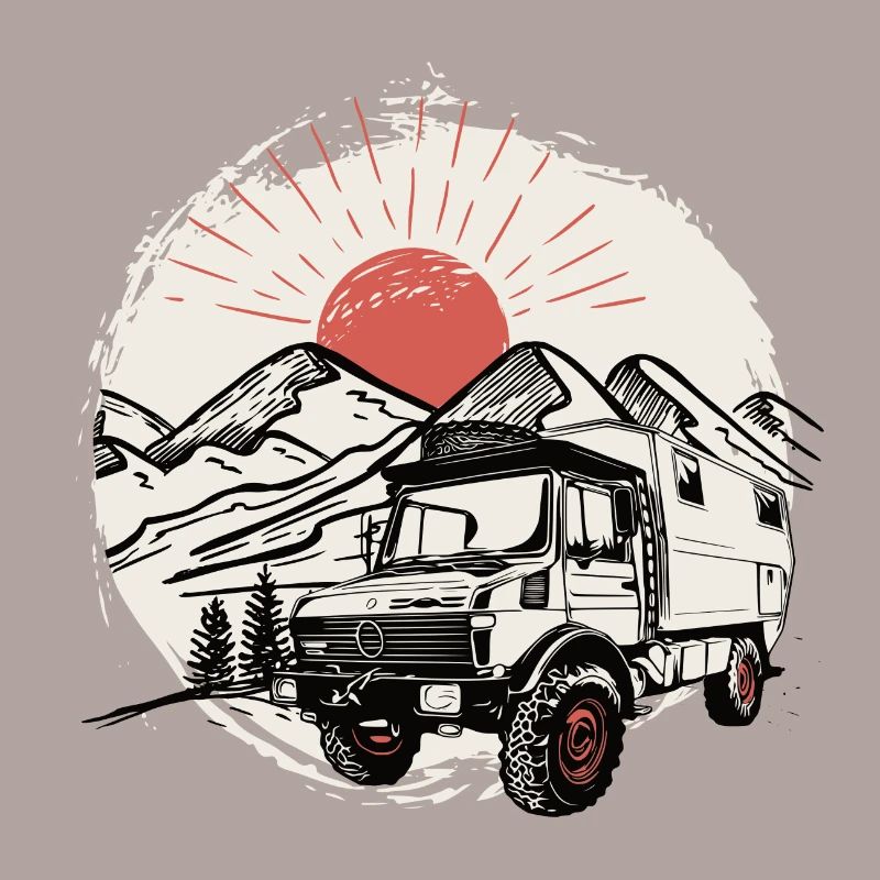 Camping - Unimog - Aventure - Oldtimer