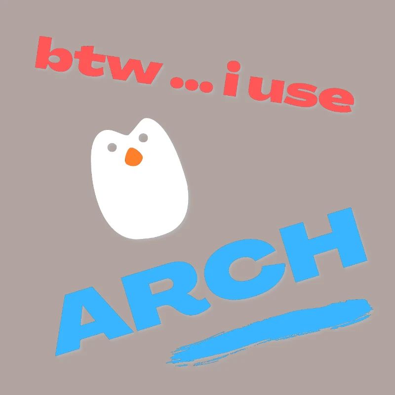 btw ... i use Arch Linux