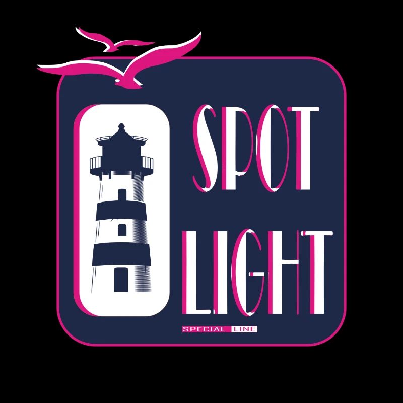 Cool Lighthouse Motif Sea Coast Beach Gift