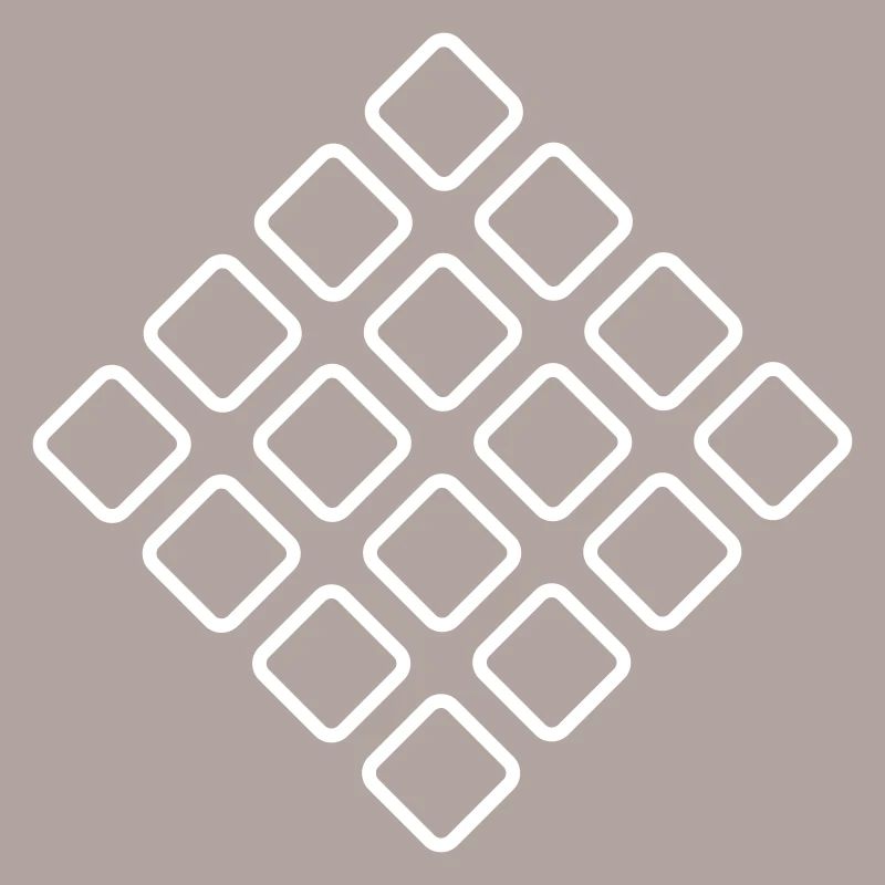 Pattern rounded squares