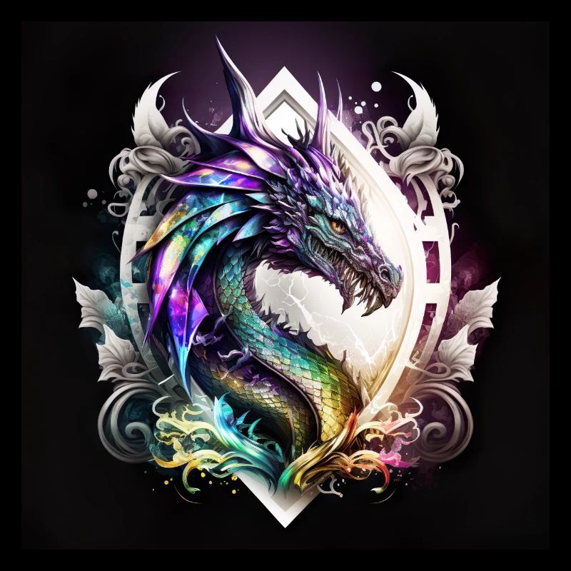 Mystischer Drache