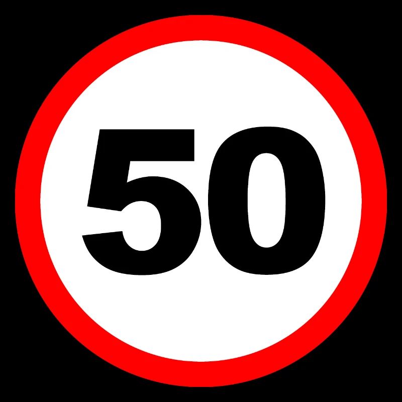 50. Geburtstag Design