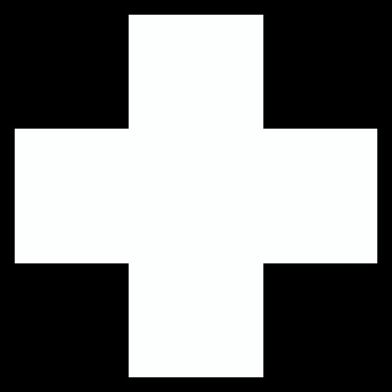 Croix du drapeau suisse