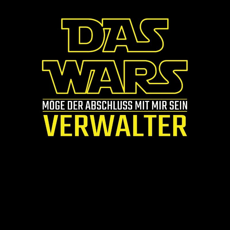 Das Wars Abschluss Verwalter Ausbildung Geschenk