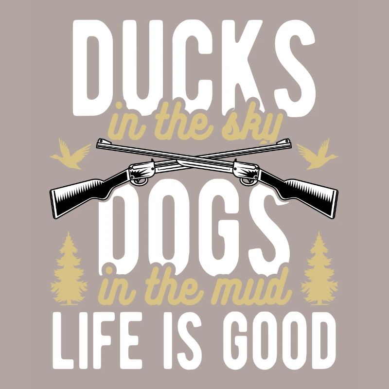 Chasseurs de canards Chiens de chasse aux canards excursion de chasse