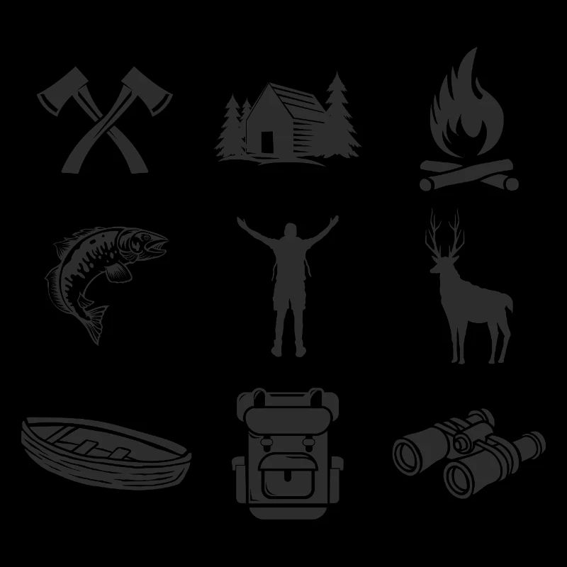 Camping Crafting Nature Adventure Mountains
