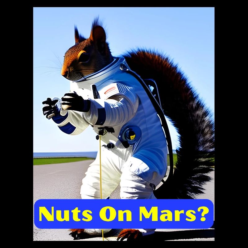 Nuts on Mars? Silly Squirrel Design