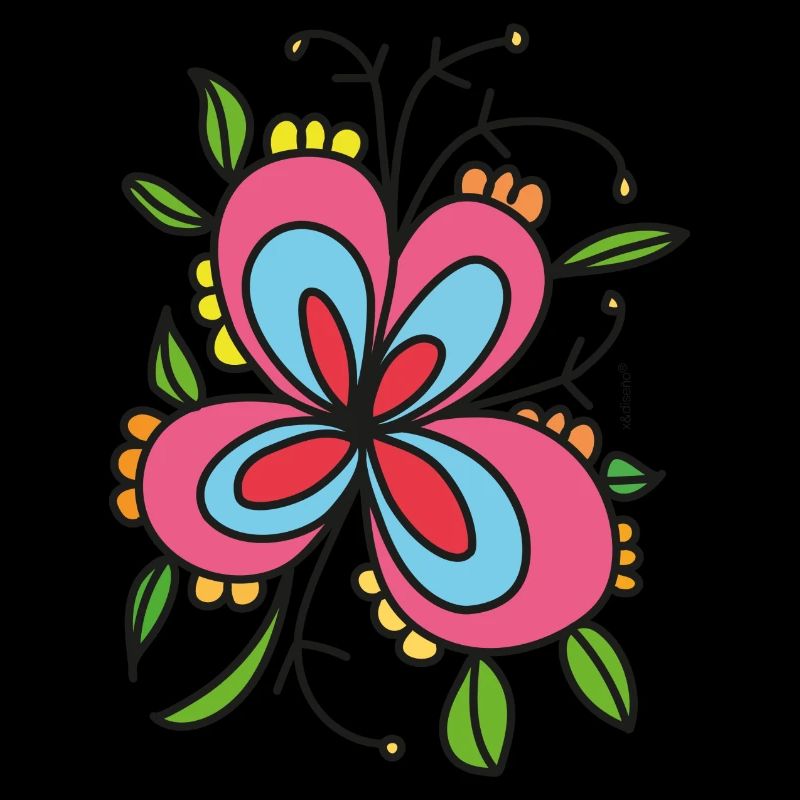 Imprimés de fleurs de mai