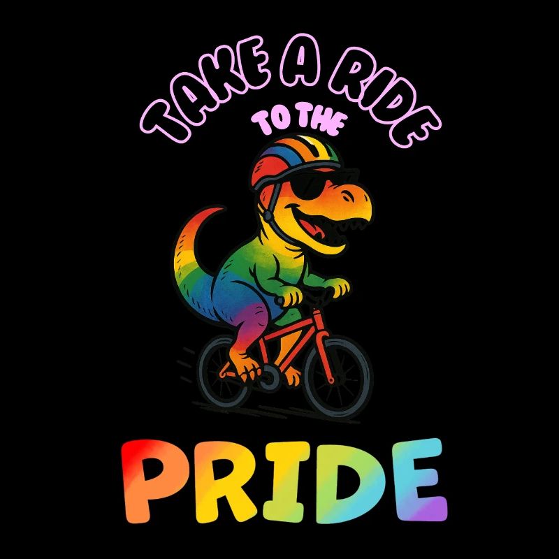 TAKE A RIDE CSD Bicycle Rainbow Pride