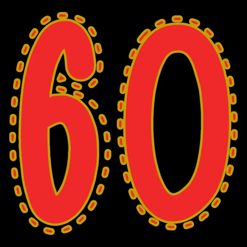 60. 60 ANS. 60e ANNIVERSAIRE. ANNIVERSAIRE 60 ANS.