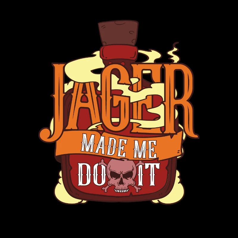 Jäger Saufen Alkohol Bier Whiskey Geschenk