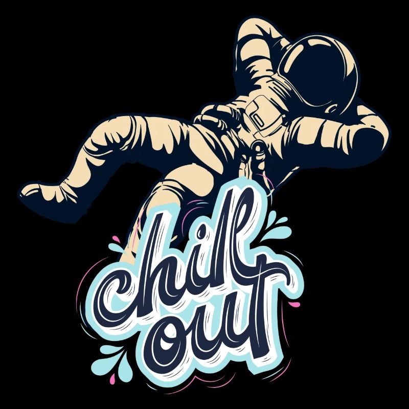 Astronaute effrayant