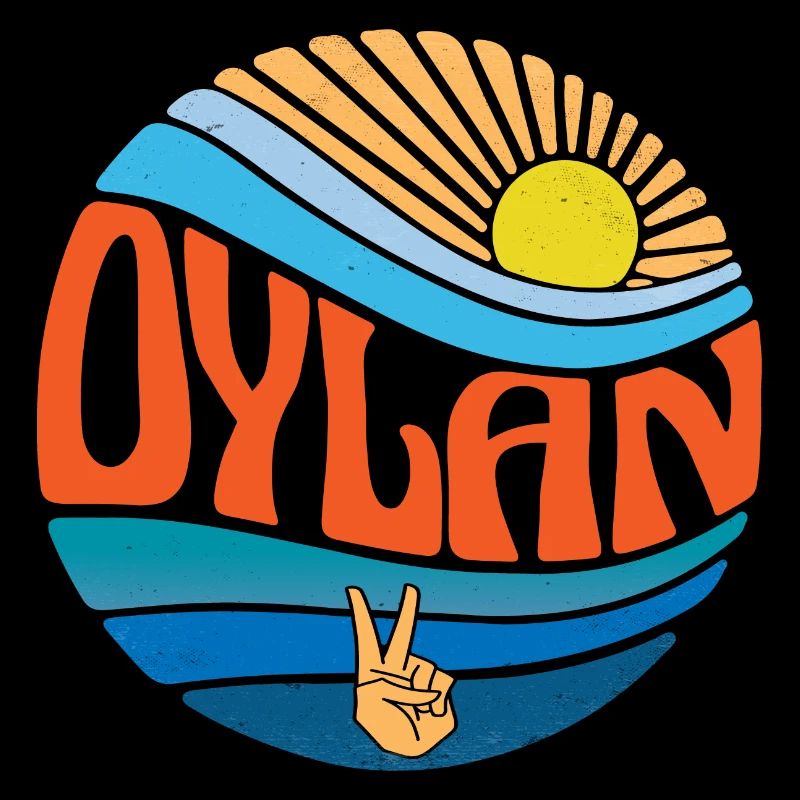 Dylan Shirt Vintage Sunset Dylan Groovy Tie Dye