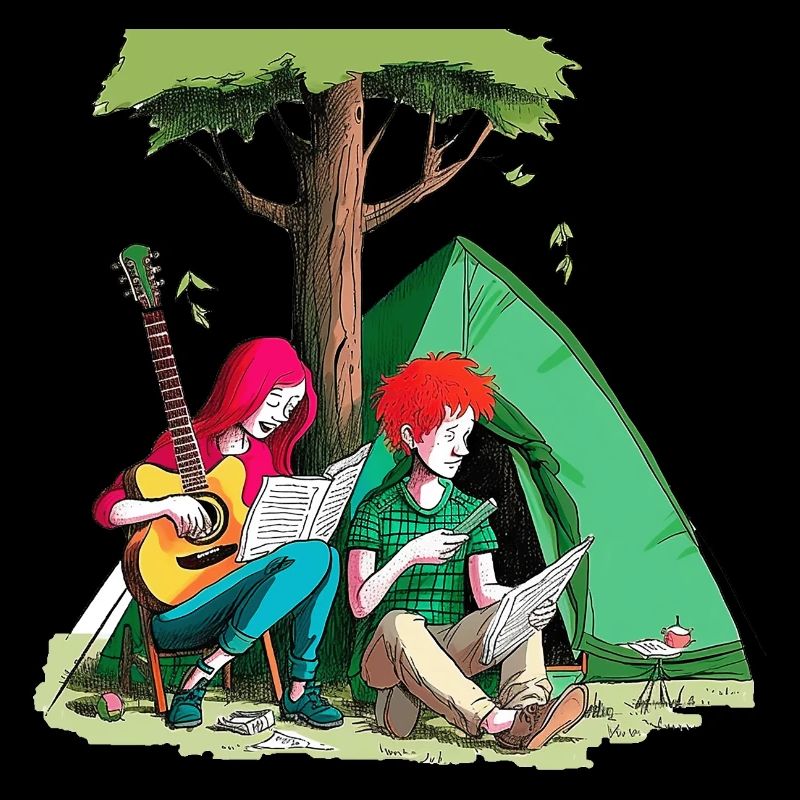 Camping romantisch Vintage