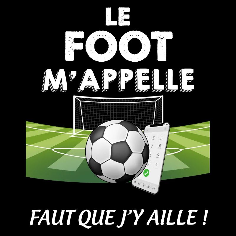 Stade de foot Humour portable
