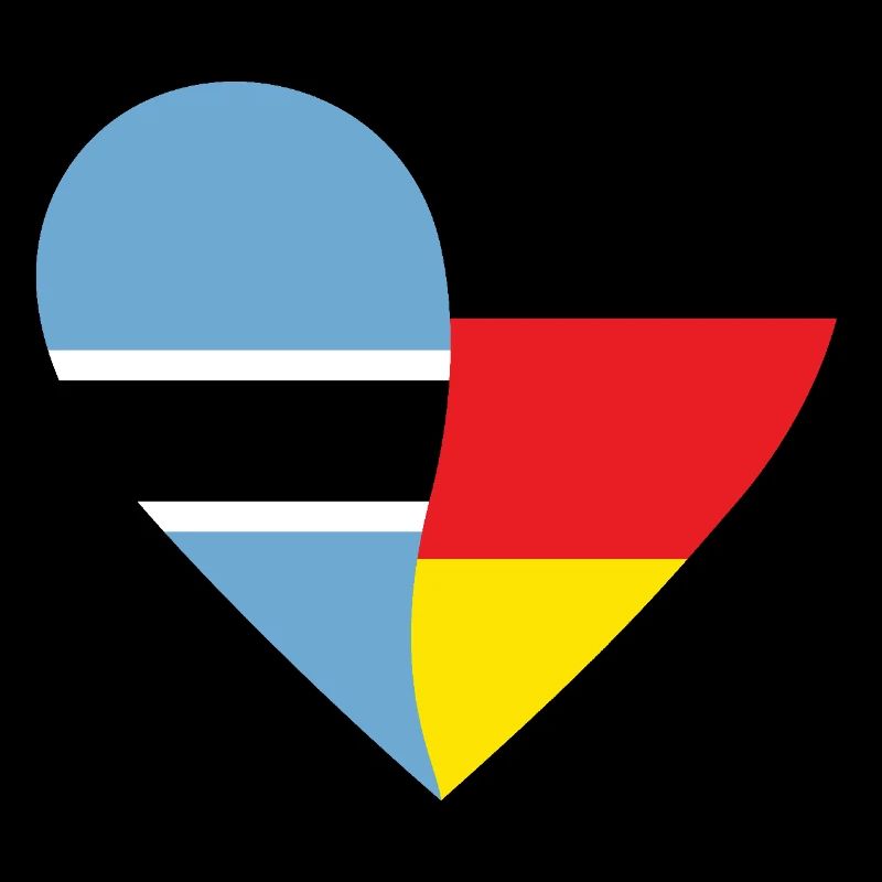 Botswana Germany Heart