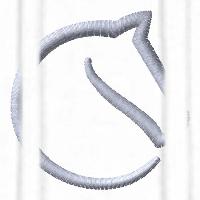 embroidered lichess logo