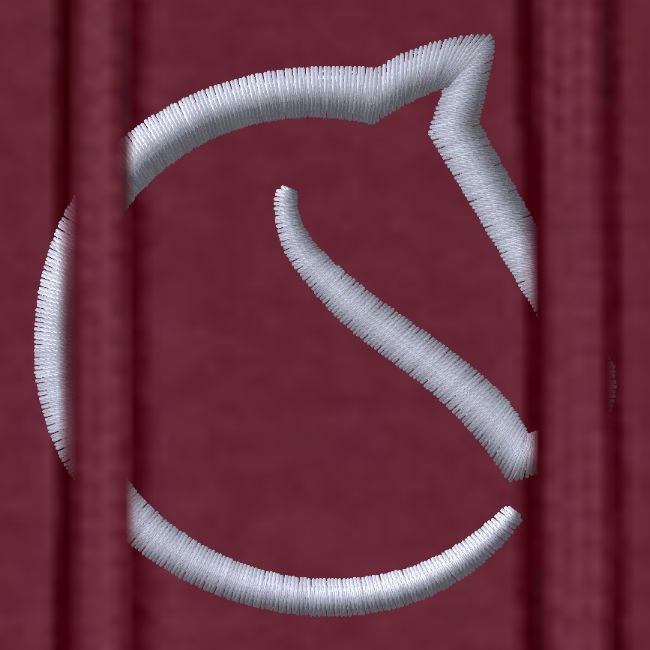 embroidered lichess logo