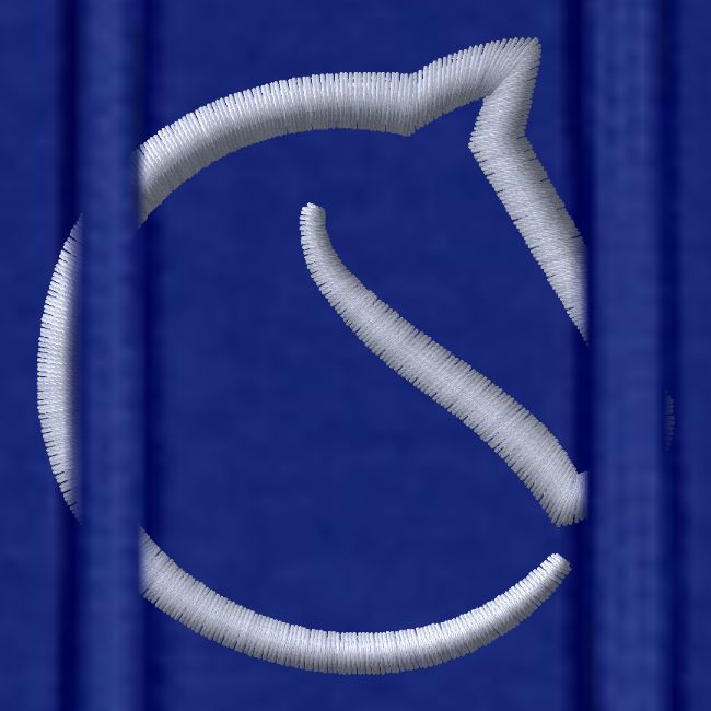 embroidered lichess logo