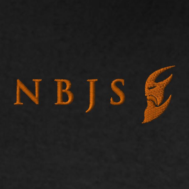 NBJS embroided orange logo