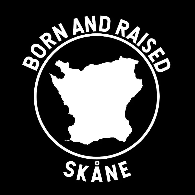 Skåne, Suède - Né et élevé