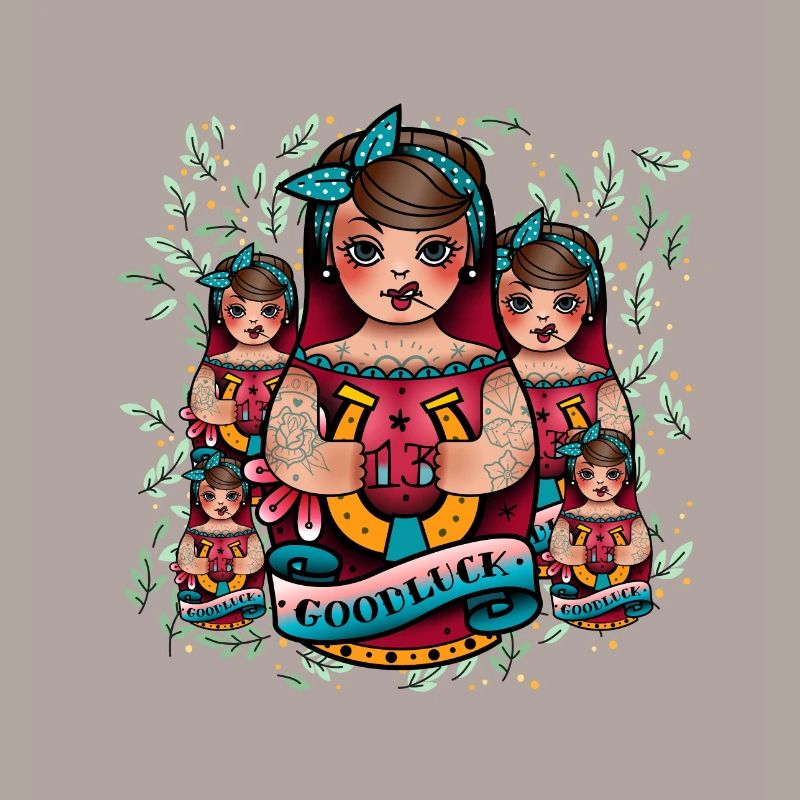 Poupée Matrouchka Russie Babouchka