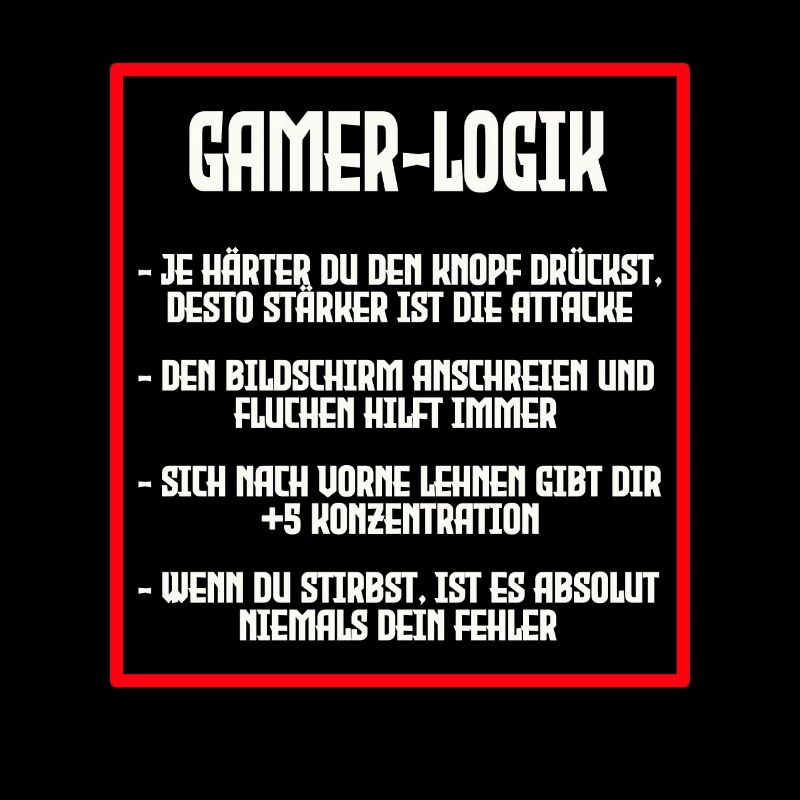 LOGIQUE DU GAMER