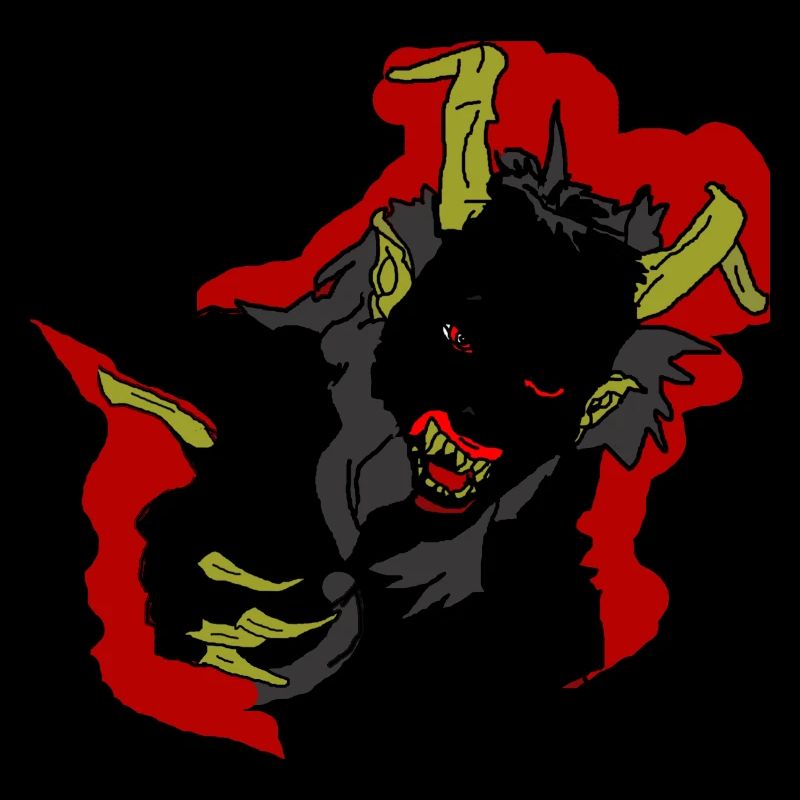 Devil Krampus Halloween Perchte