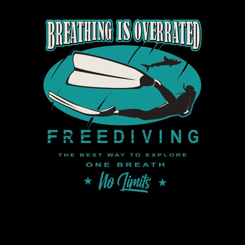 Freediving Apnoe Atmen wird überbewertet Geschenk