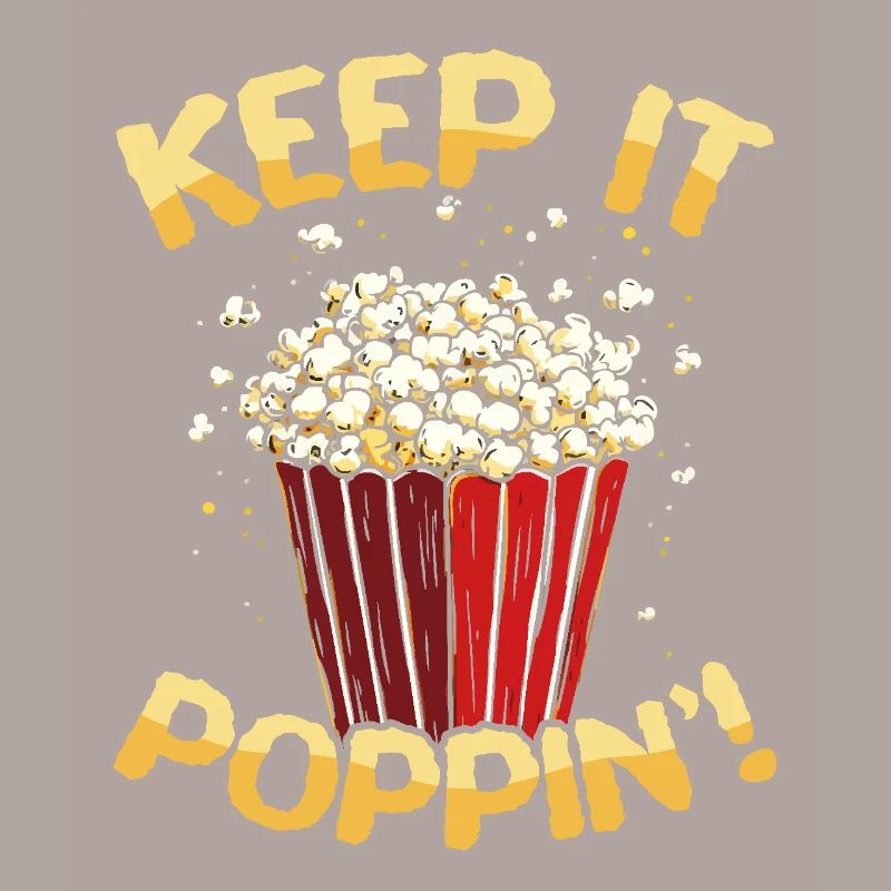 Gardez-le éclatant ! Pop-corn
