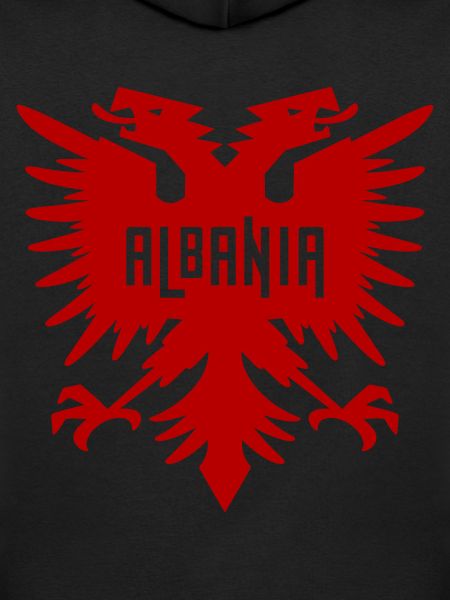 Albanie Rouge Aigle à deux têtes Cadeau Albanais