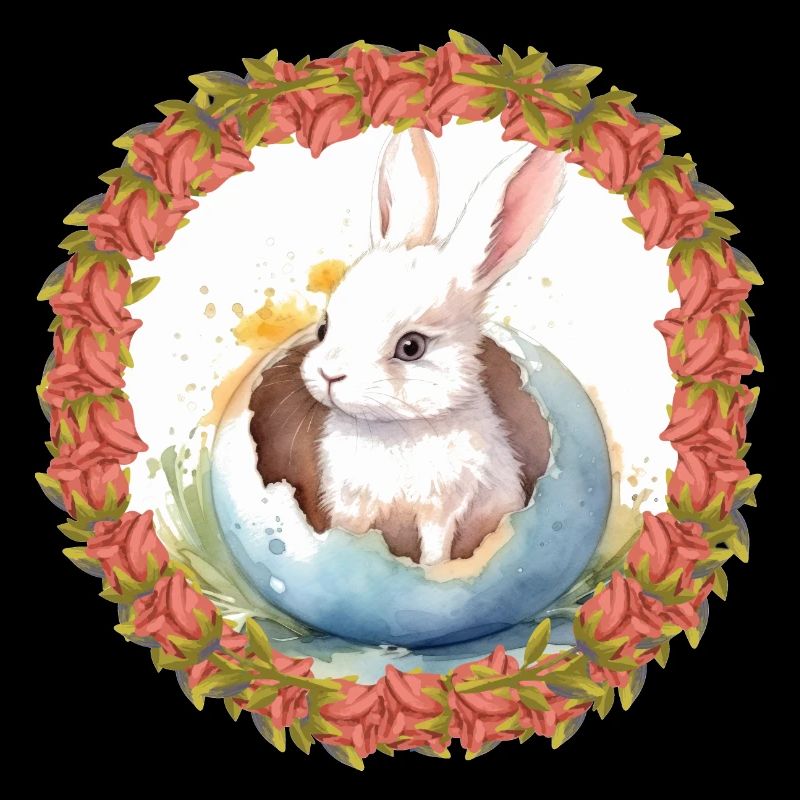 Lapin de Pâques Oeuf de Pâques Lapin de Pâques Oeuf de lapin
