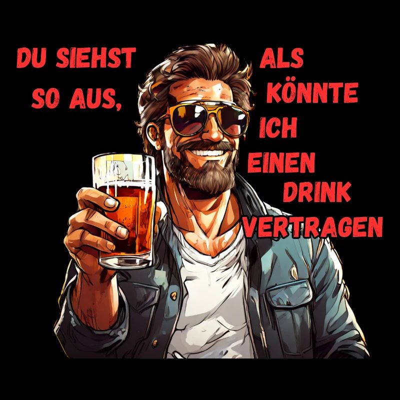 Du siehst so aus als könnte ich einen Drink...