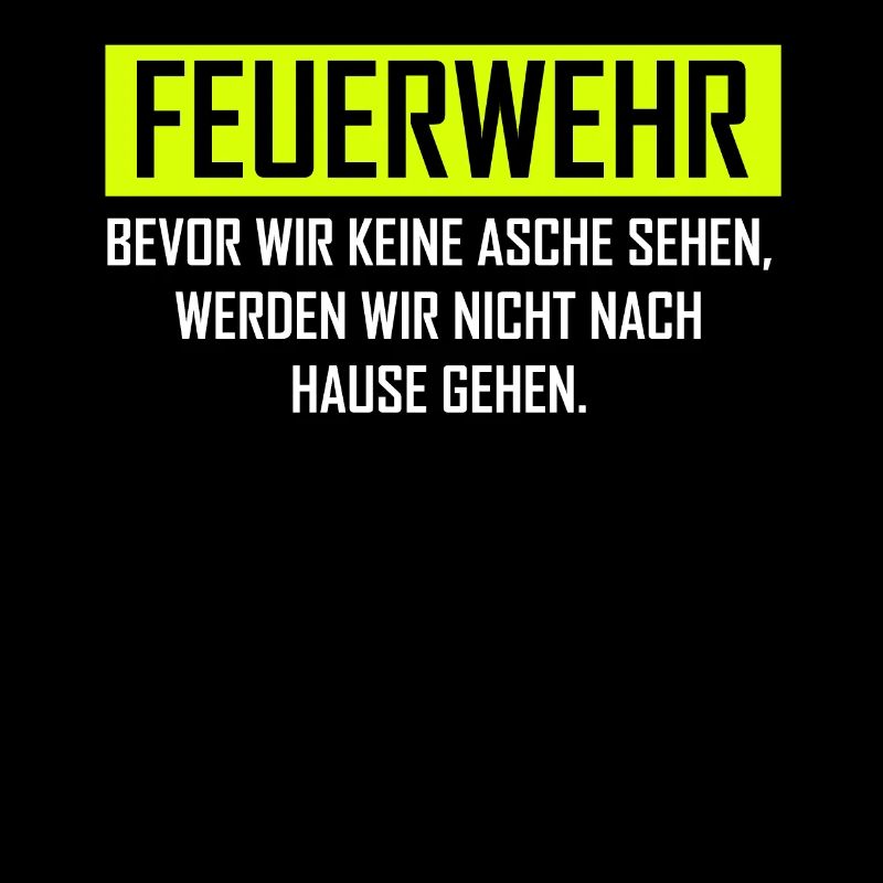 Freiwillige Feuerwehr Asche Geschenkidee