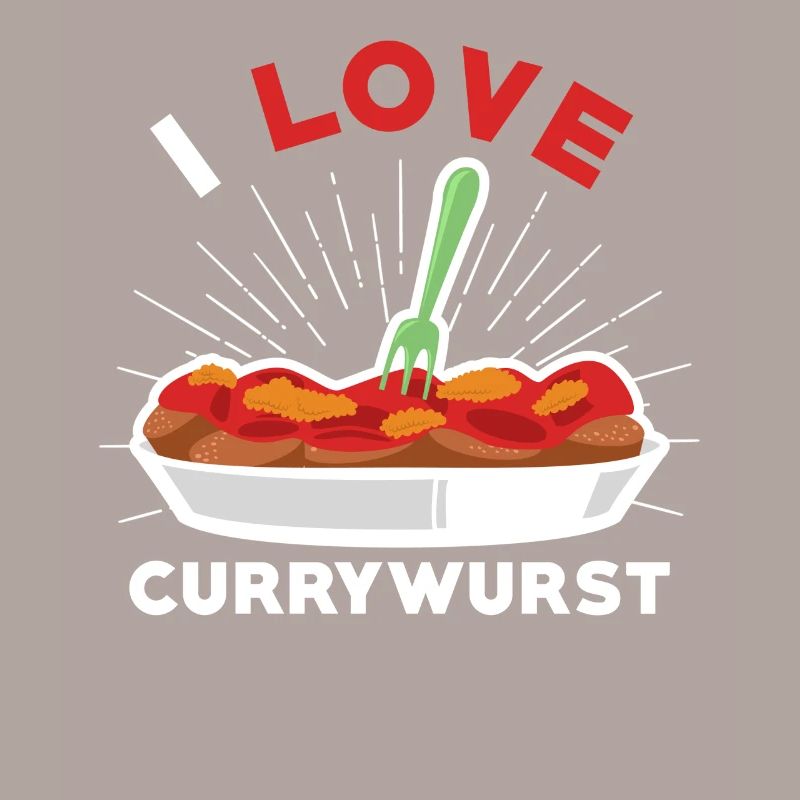 Currywurst I love currywurst